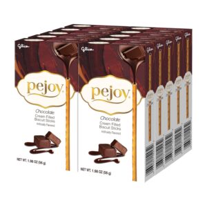 Glico Pejoy Chocolate Cream Biscuit Sticks 1.13oz 10ct